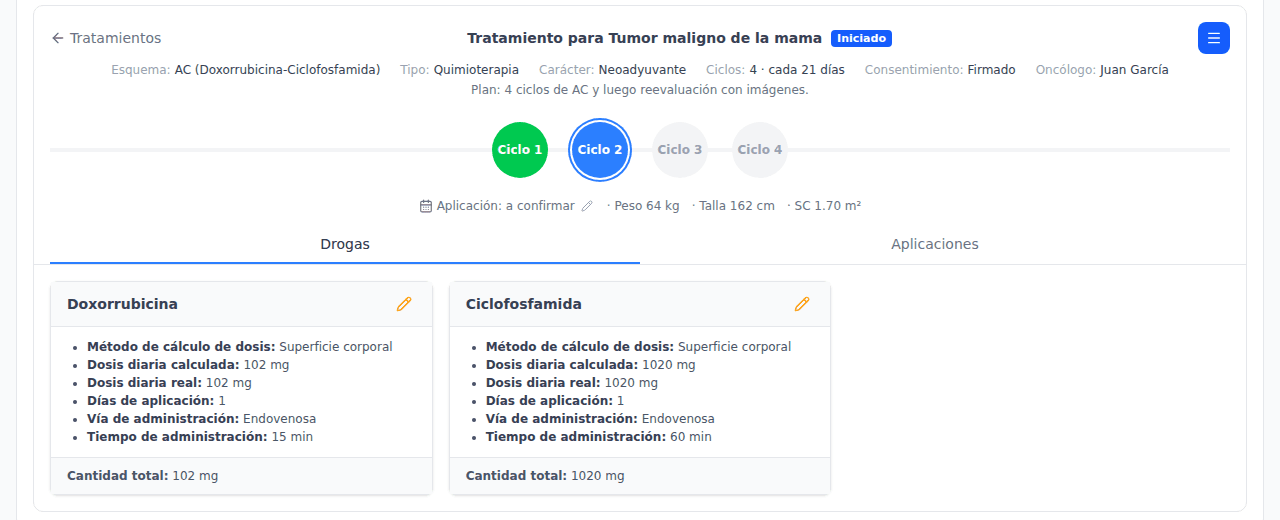 4. Finalizar un ciclo y crear el siguiente