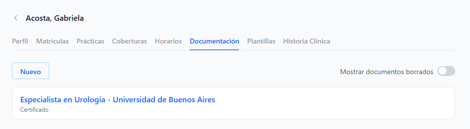Documentación